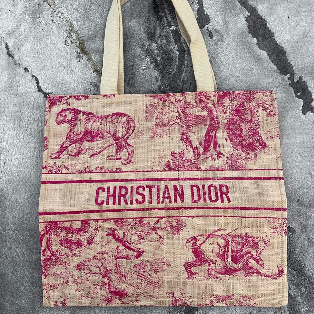 COPY - DIORIVIERA DIOR RIVIERA BEACH BOOK TOTE BAG